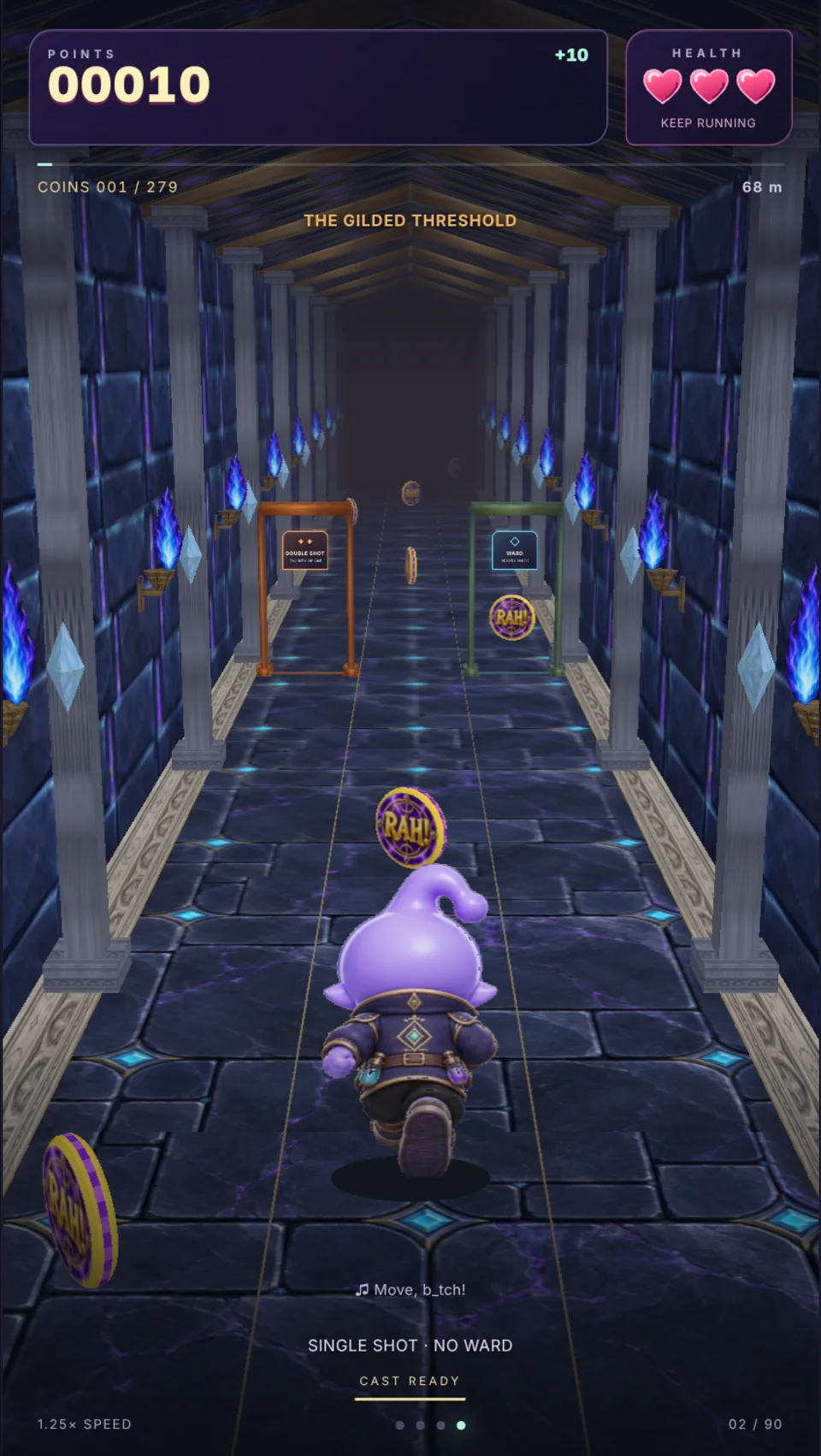 RMR gameplay · rendered with GO!